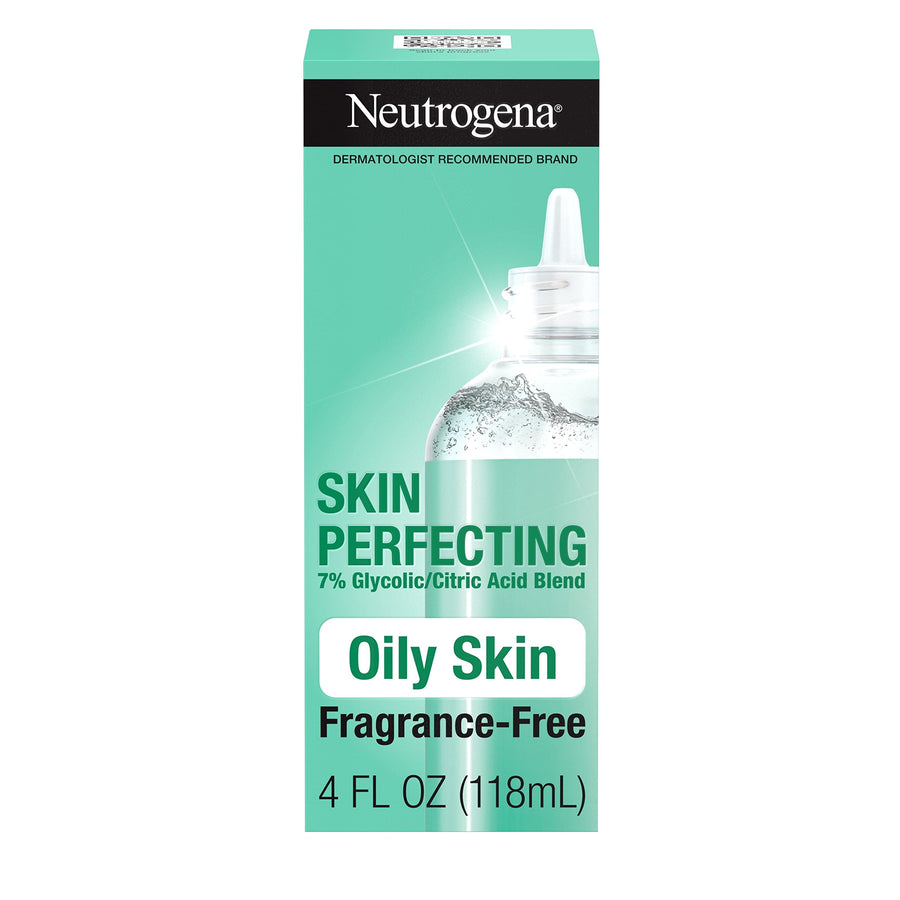 Neutrogena Skin Perfecting Daily Liquid Facial Exfoliant, 7% Glycolic Acid Blend, 4 fl oz