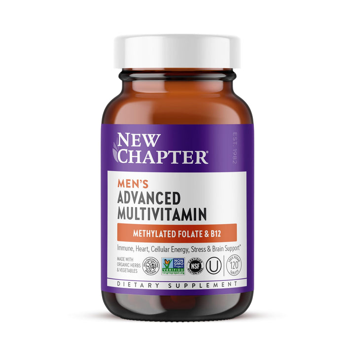 New Chapter Multi-Vitamin Dietary Supplement, 120 Count