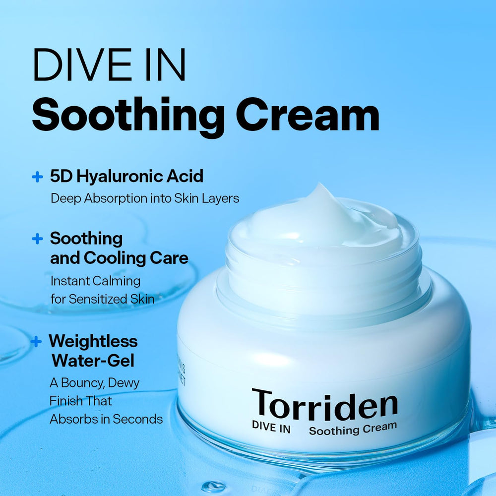 Torriden Dive In Hyaluronic Acid Soothing Cream, 100 ml