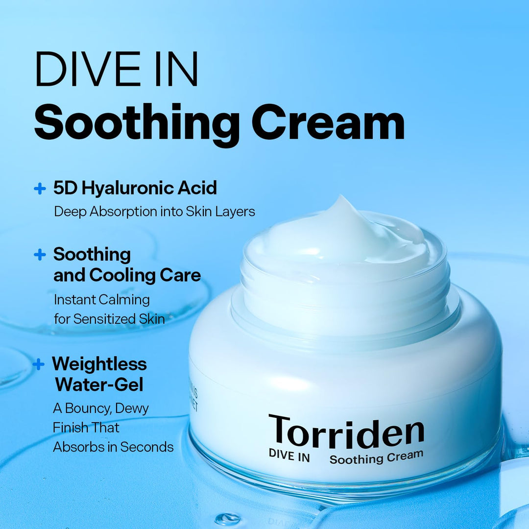 Torriden Dive In Hyaluronic Acid Soothing Cream, 100 ml