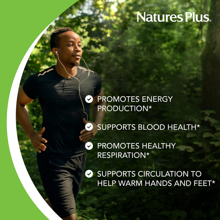 Nature's Plus Iron, 40 mg, 180 Count