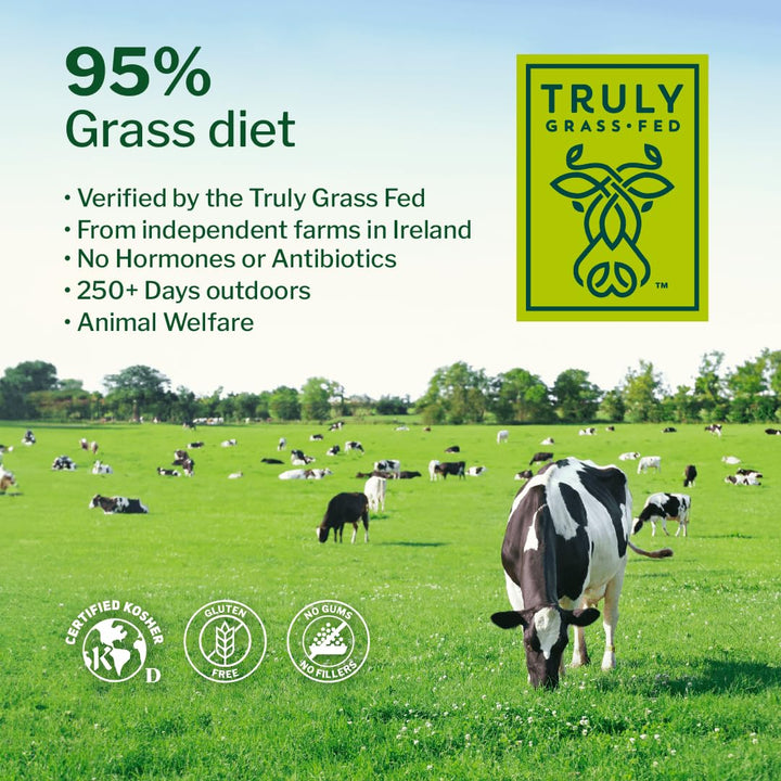 Opportuniteas Grass Fed Whey Isolate Protein Powder, Unflavored, 1 lb