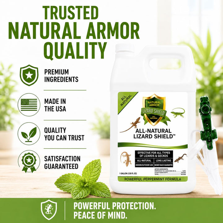 Natural Armor Lizard & Gecko Repellent, 1 gal