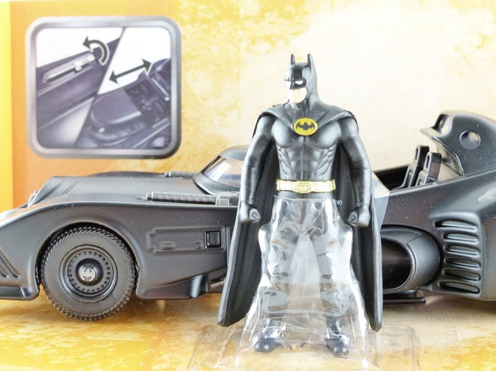 Jada Batmobile 1989 with Batman Figure, 1/24 Scale