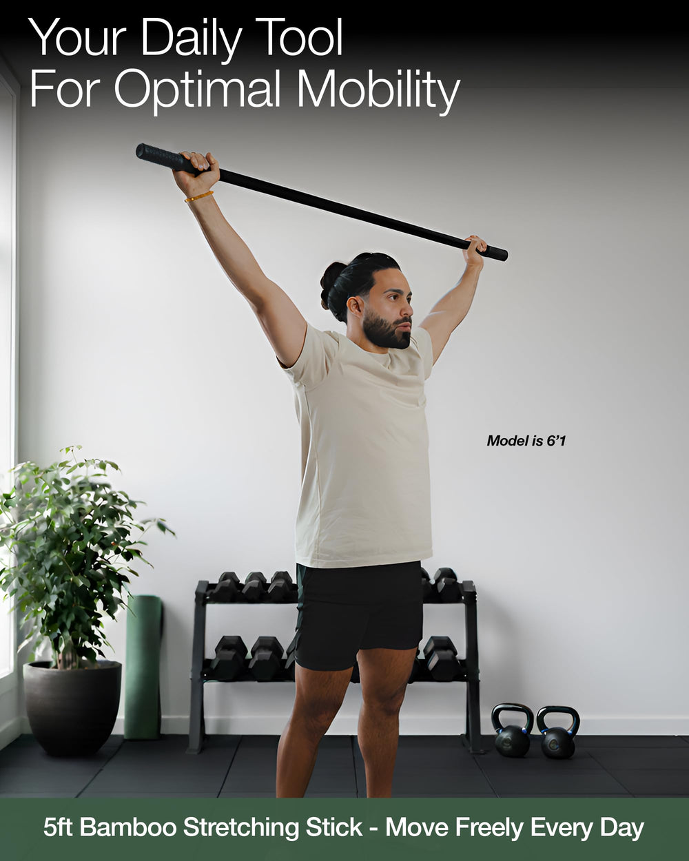 Mobility Mentor Yoga Stick, Large, 1 Count