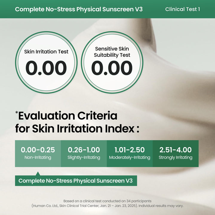 AXIS-Y Complete No Stress Physical Sunscreen, White