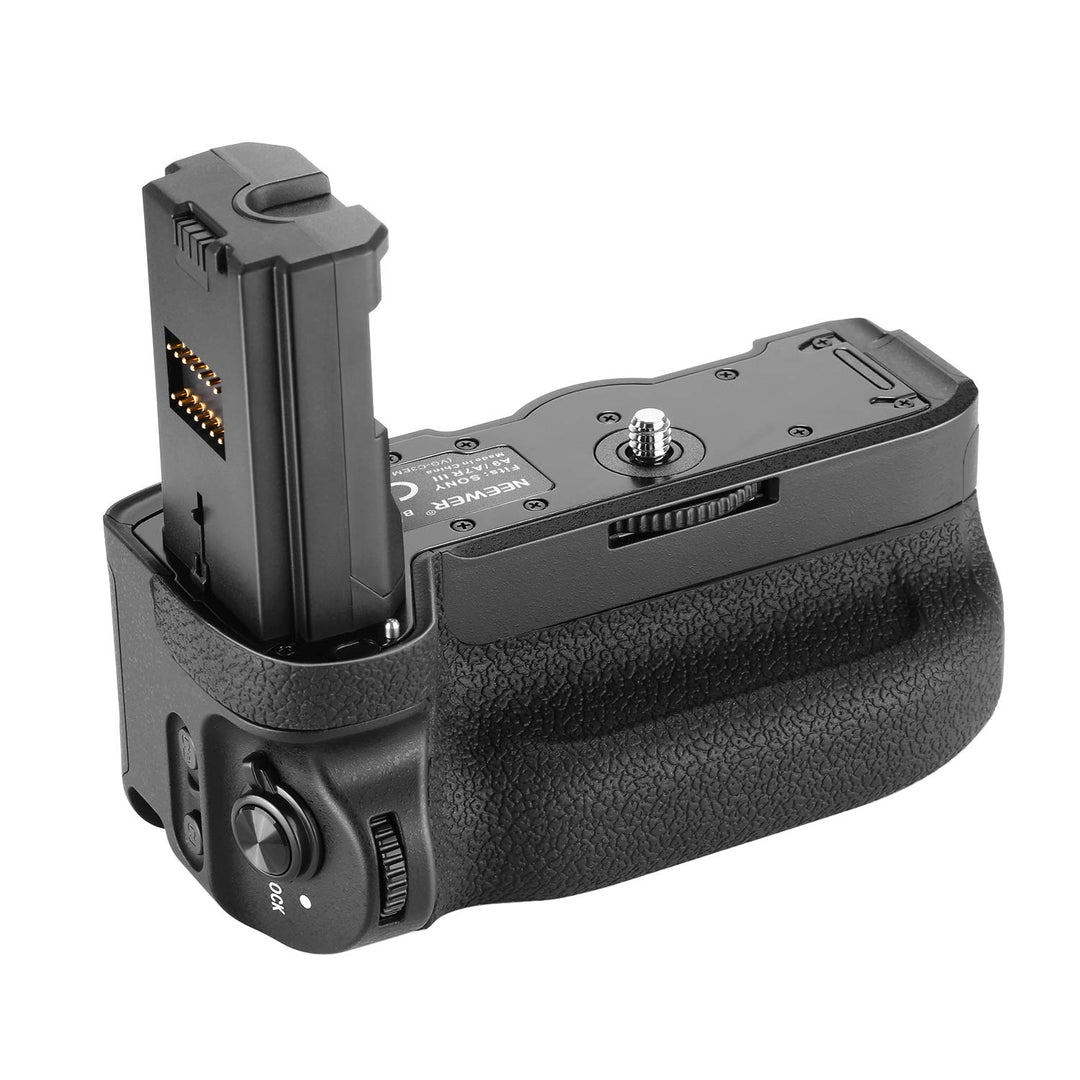NEEWER Vertical Battery Grip, Replacement for VG-C3EM, for Sony A9 A7III A7RIII