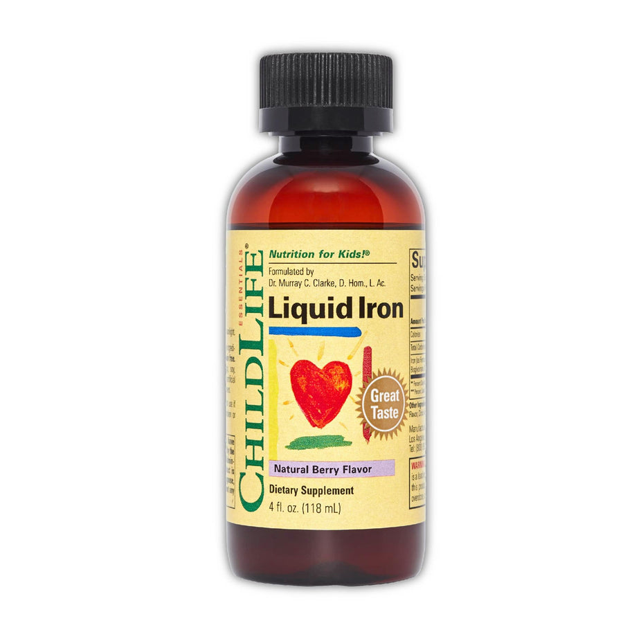Childlife Essentials Liquid Iron, Natural Berry, 4 fl oz