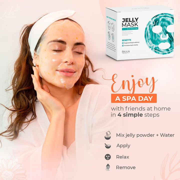 BRÜUN Jelly Mask, 24 Count