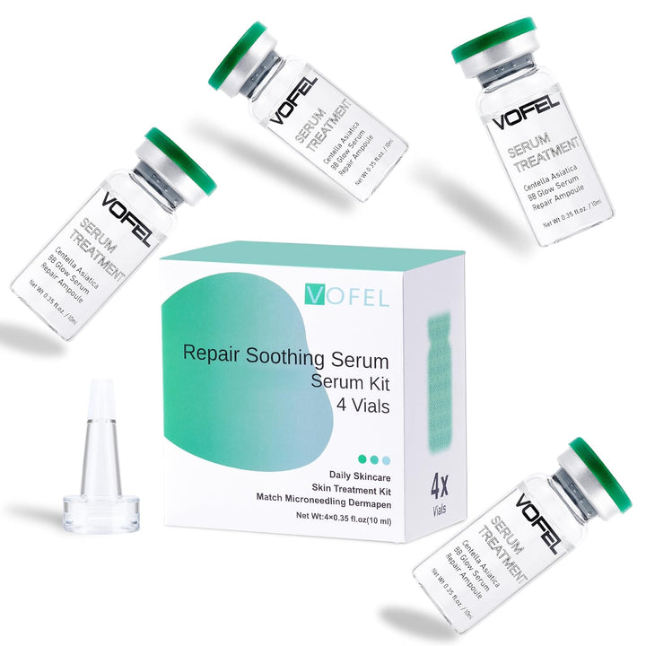VOFEL Centella Asiatica Serum Ampoule, 0.35 fl oz, Pack of 4