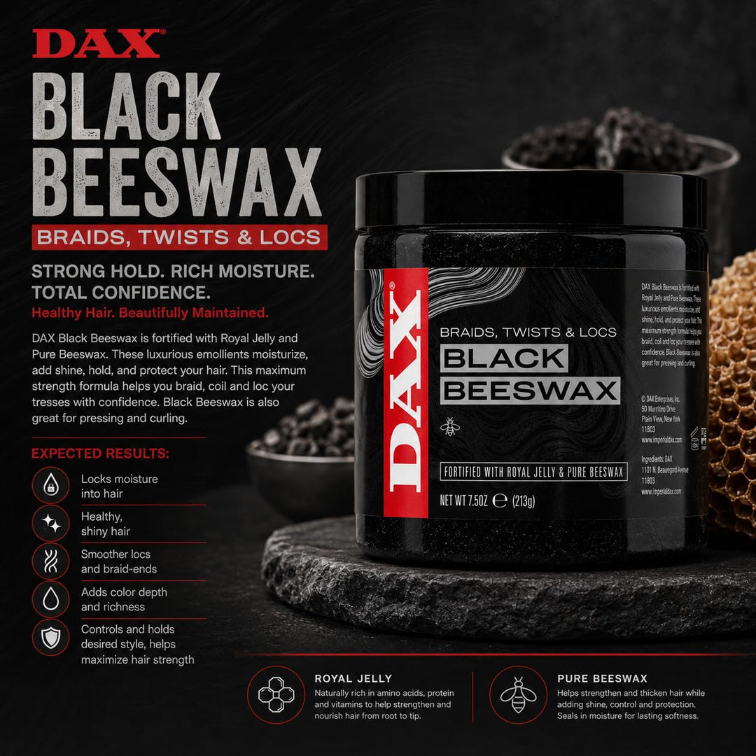 Dax Black Beeswax, 17.5 oz