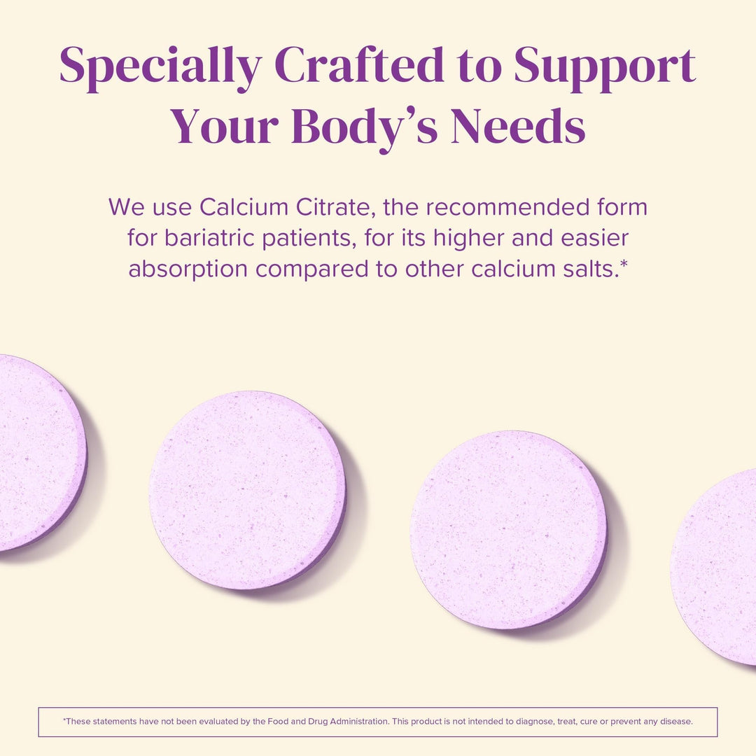 BariMelts Calcium Citrate Bariatric Vitamins