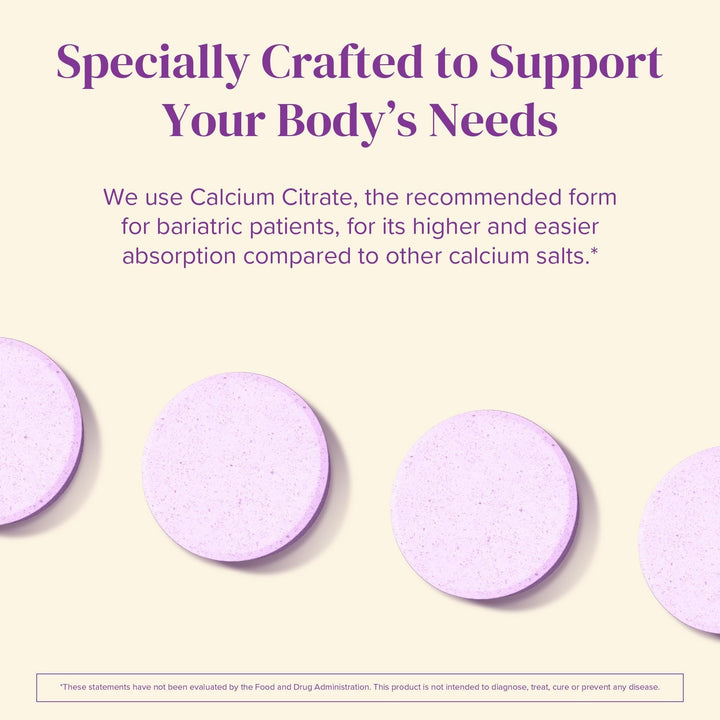 BariMelts Calcium Citrate Bariatric Vitamins