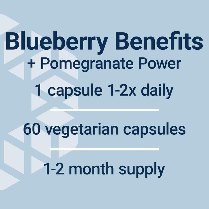 Life Extension Blueberry Extract With Pomegranate, 60 Count