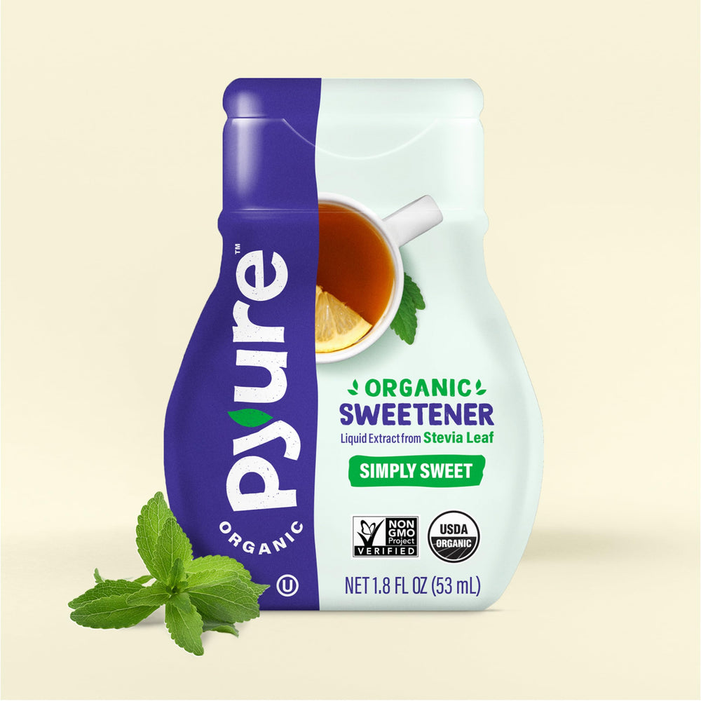 Pyure Organic Liquid Stevia Extract Sweetener, Simply Sweet