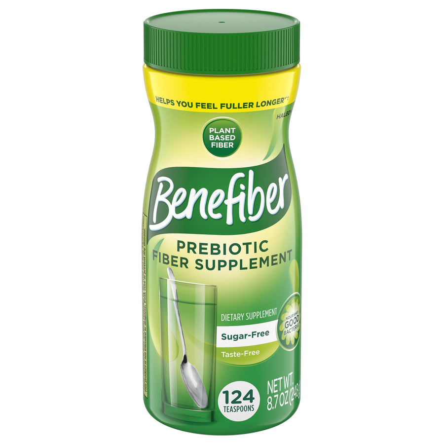 Benefiber Prebiotic Fiber Supplement Powder, Unflavored, 8.7 oz