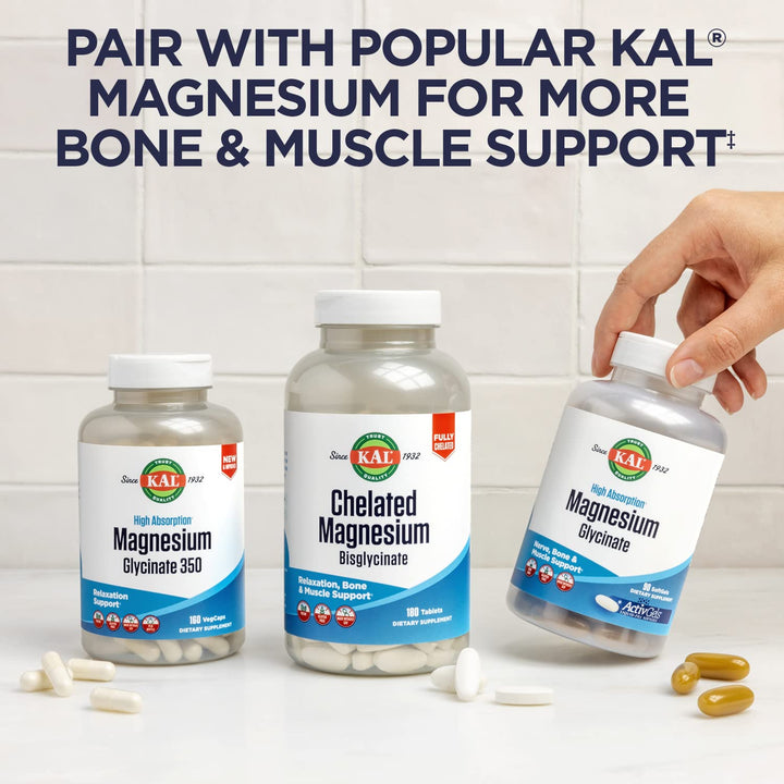 KAL Calcium Citrate Chewable, 60 Count