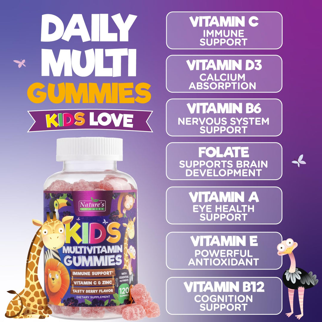 Nature's Nutrition Kids Multivitamin Gummies