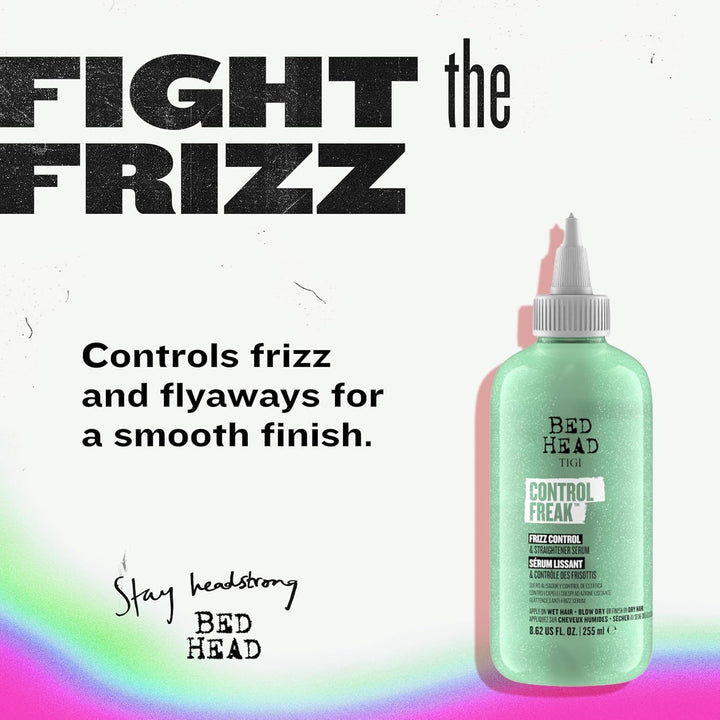 TIGI Control Freak Hair Serum For Curly Or Frizzy Hair, 8.62 fl oz