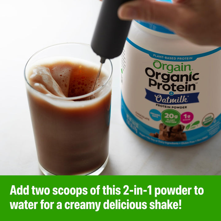 Orgain Organic Vegan Protein Powder, Chocolate, 1.05 lb