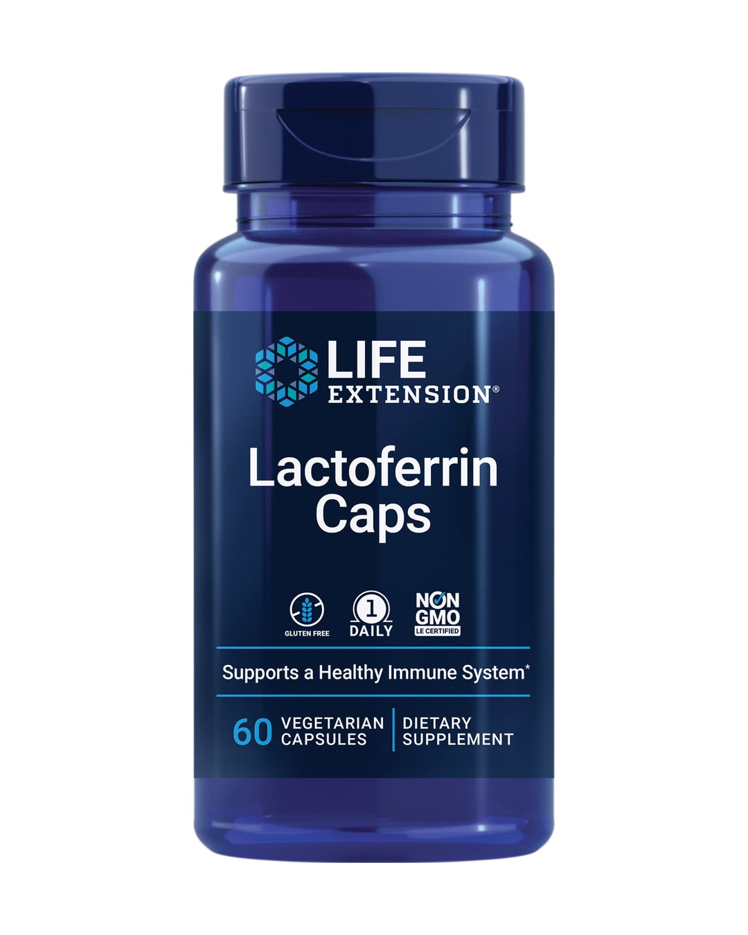 Life Extension Lactoferrin, 300 mg, 60 Count
