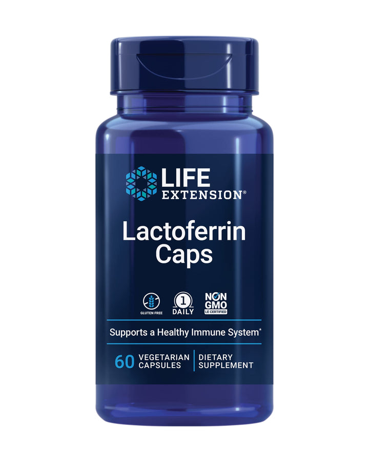 Life Extension Lactoferrin, 300 mg, 60 Count