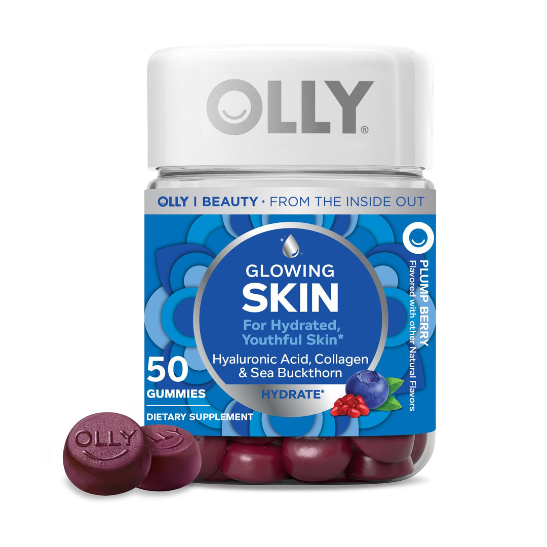 OLLY Glowing Skin Supplement, 50 Count