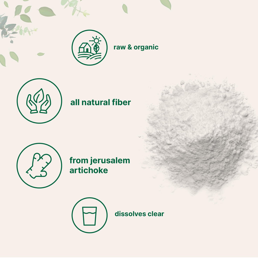 Micro Ingredients Organic Inulin FOS Fiber Powder, 2.2 lb