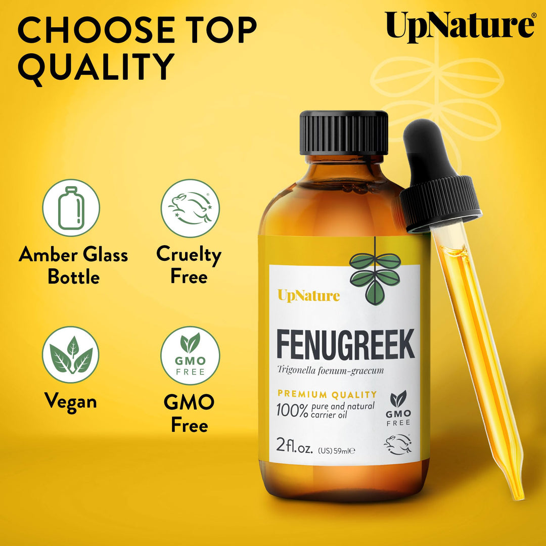 UpNature Fenugreek Seed Oil, 2 fl oz