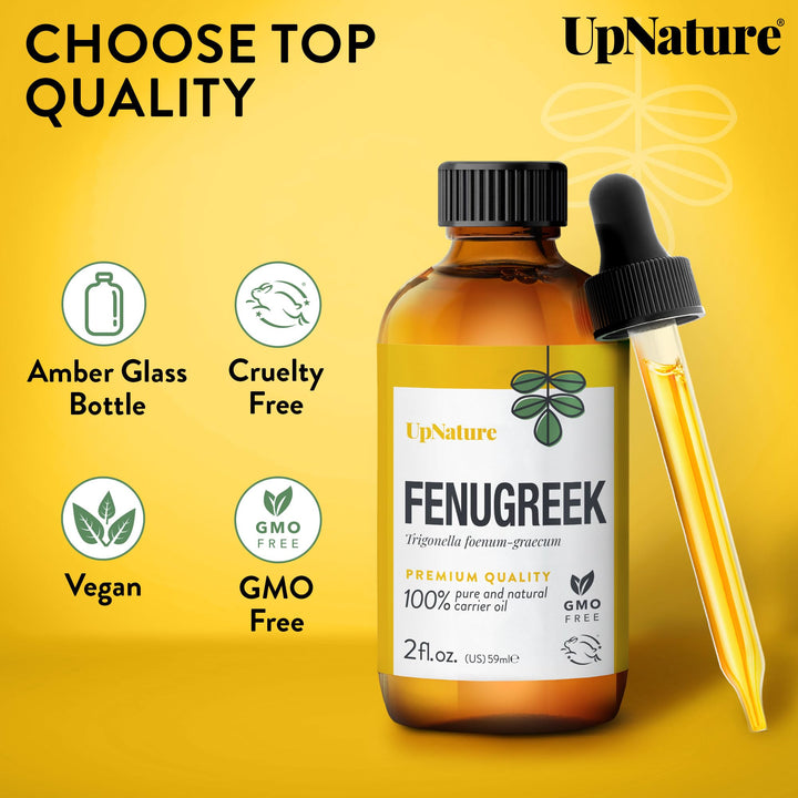 UpNature Fenugreek Seed Oil, 2 fl oz
