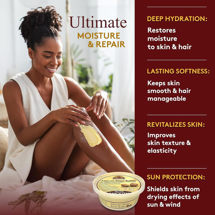 Okay Unrefined Shea Butter, 8 oz