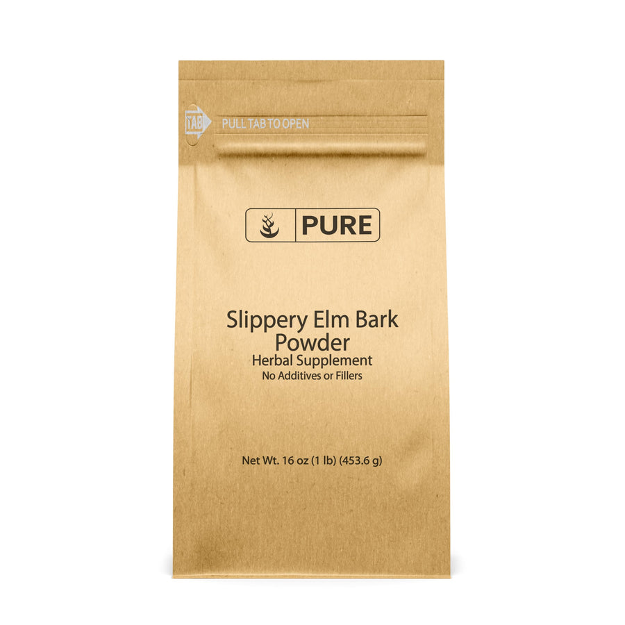 Pure Original Ingredients Slippery Elm Bark Powder, 1 lb