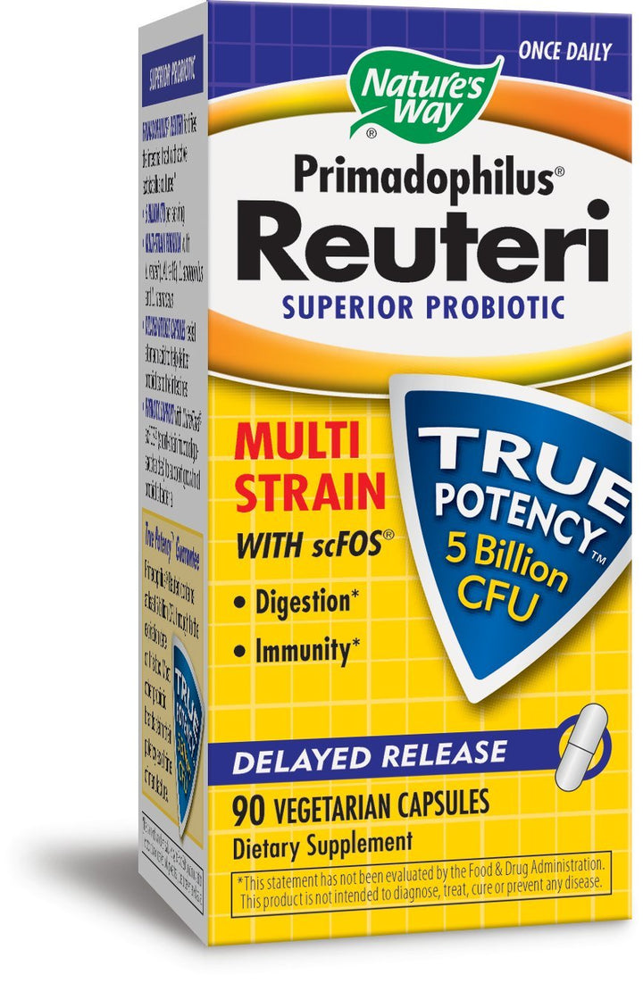 Nature's Way Primadophilus Reuteri, 5 Billion CFU, 90 Count