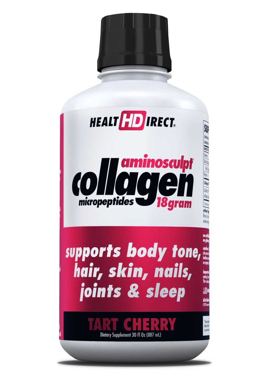 Health Direct Liquid Collagen Supplement, Tart Cherry, 30 fl oz