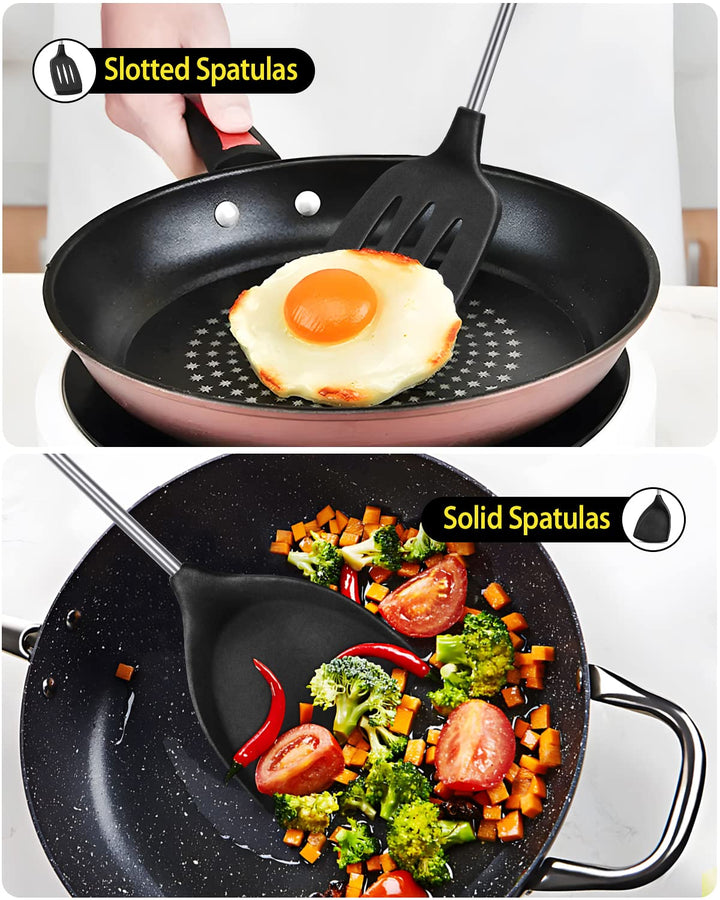 SouxMux Silicone Cooking Spatula, 2 Count