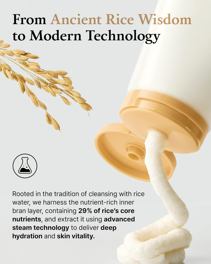 FULLY Rice-Dough Mask Cleanser, 4.39 fl oz