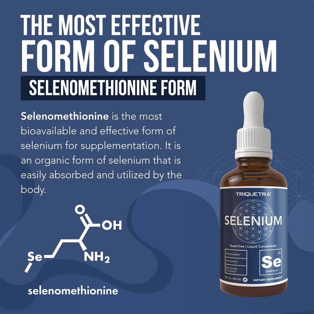 Triquetra Health Selenium Liquid Concentrate, 200 mcg, 2 oz