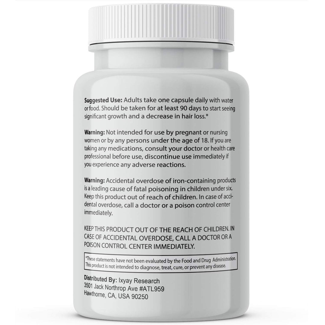 IXYAY RESEARCH Finanutride DHT Blocker Hair Growth Capsules