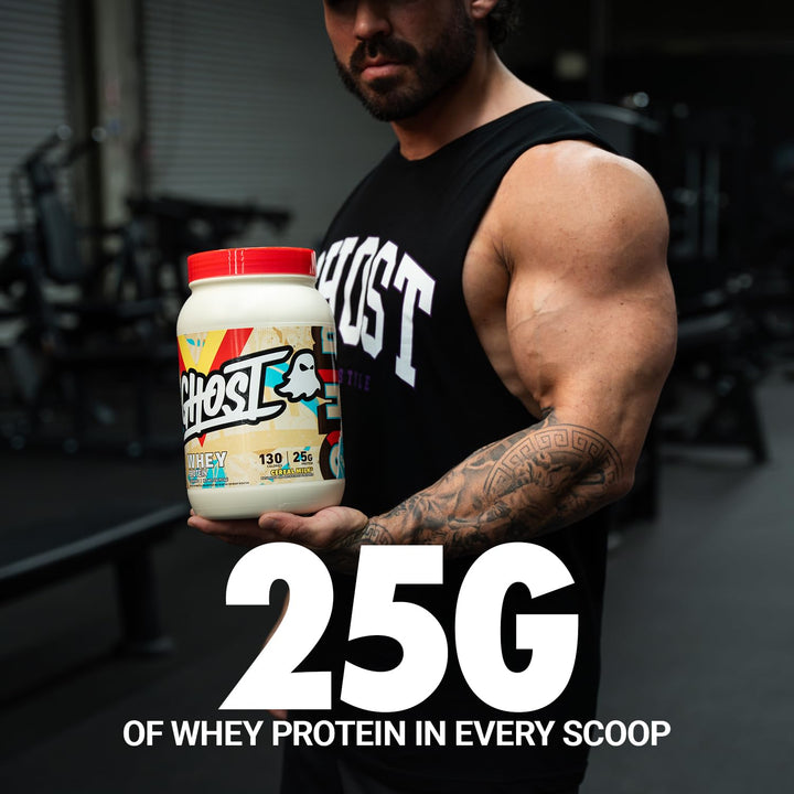 GHOST 100% Whey Protein, Cereal Milk, 924 g