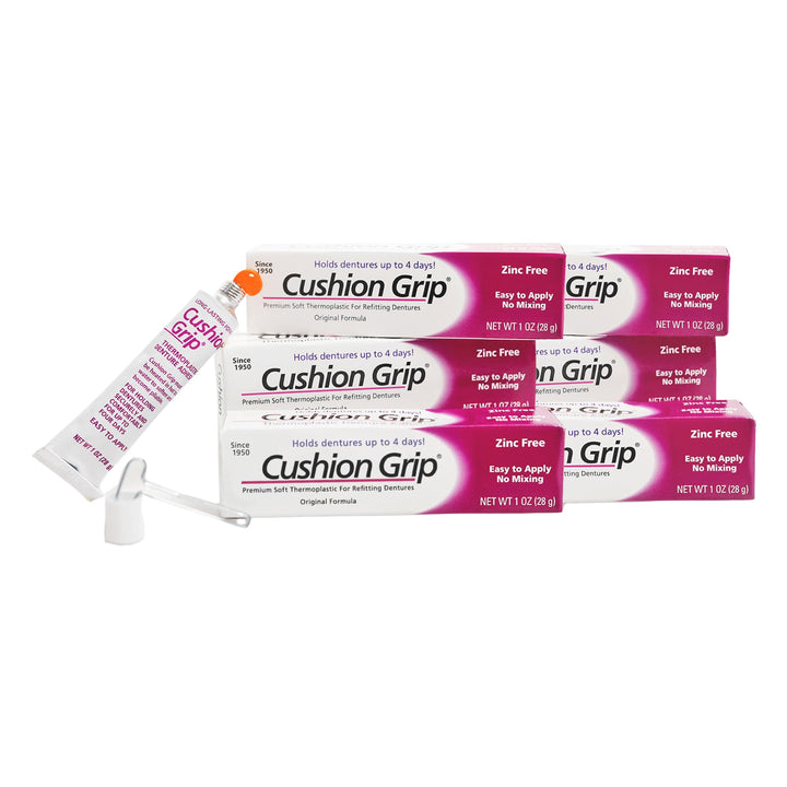 Cushion Grip Thermoplastic Denture Adhesive, 1 oz
