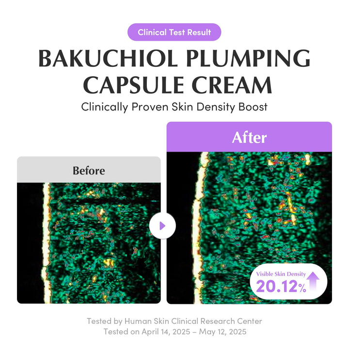 EQQUALBERRY Bakuchiol Plumping Capsule Cream, 50 ml