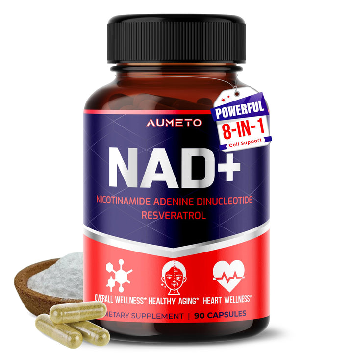 AUMETO NAD+ 8in1, 90 Count