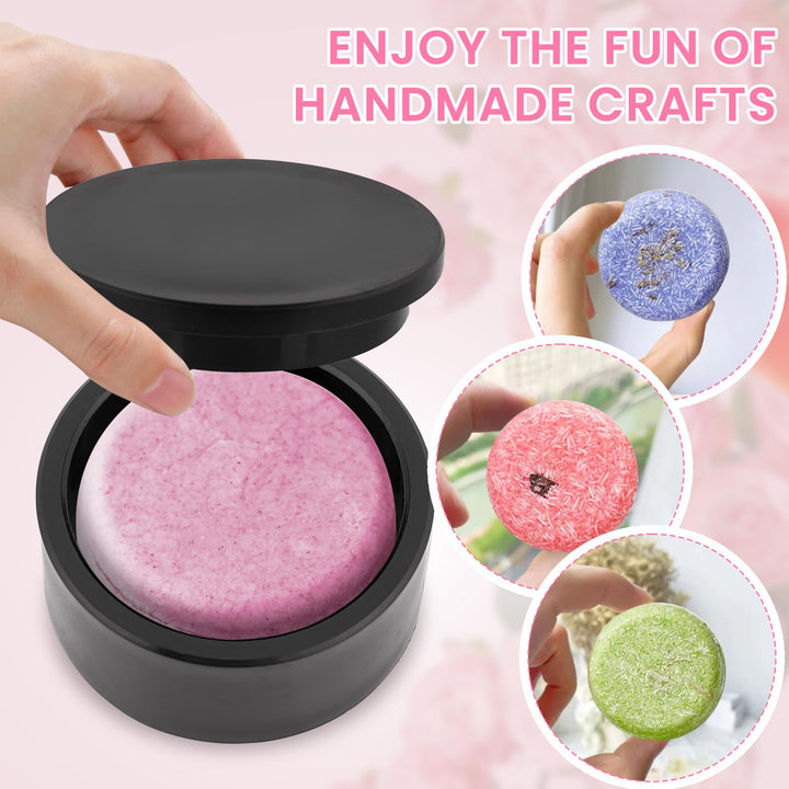 SanZaoGang Round Soap and Shampoo Bar Mold, 2.5 in
