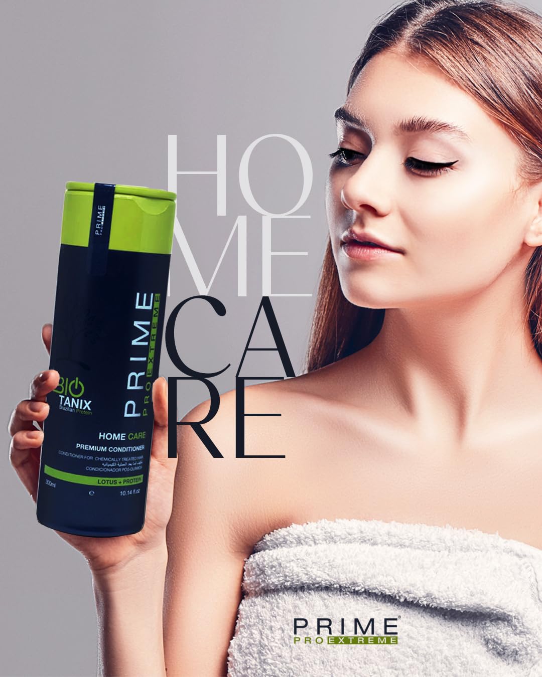 Prime Pro Extreme Bio Tanix Home Care Premium Shampoo, Lotus, Conditioner