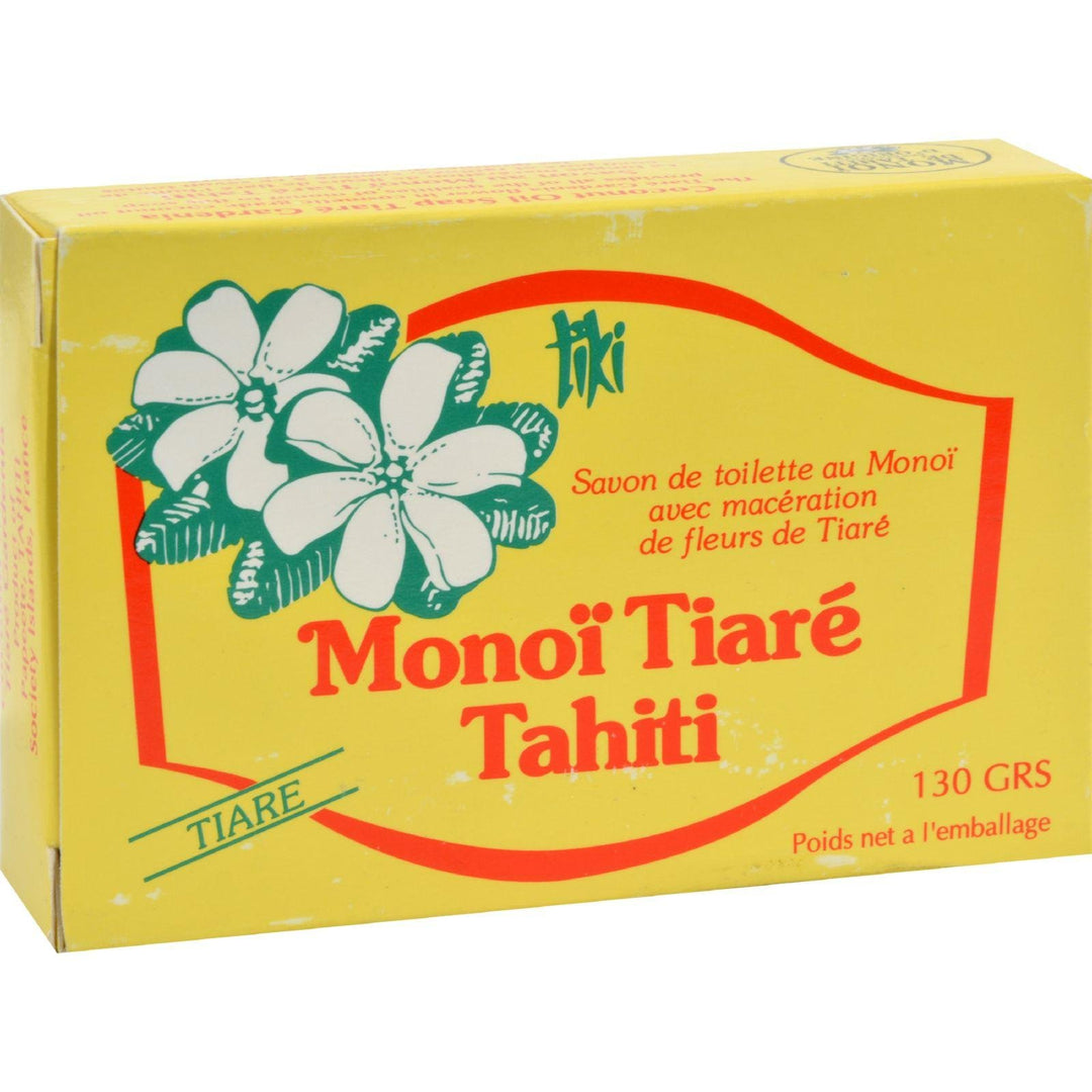 Monoi Bar Soap, Gardenia, 4.55 oz, Pack of 4