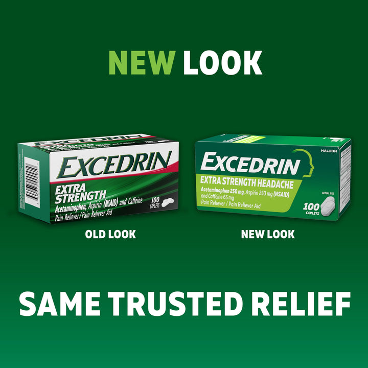 Excedrin Extra Strength Caplets, 200 Count