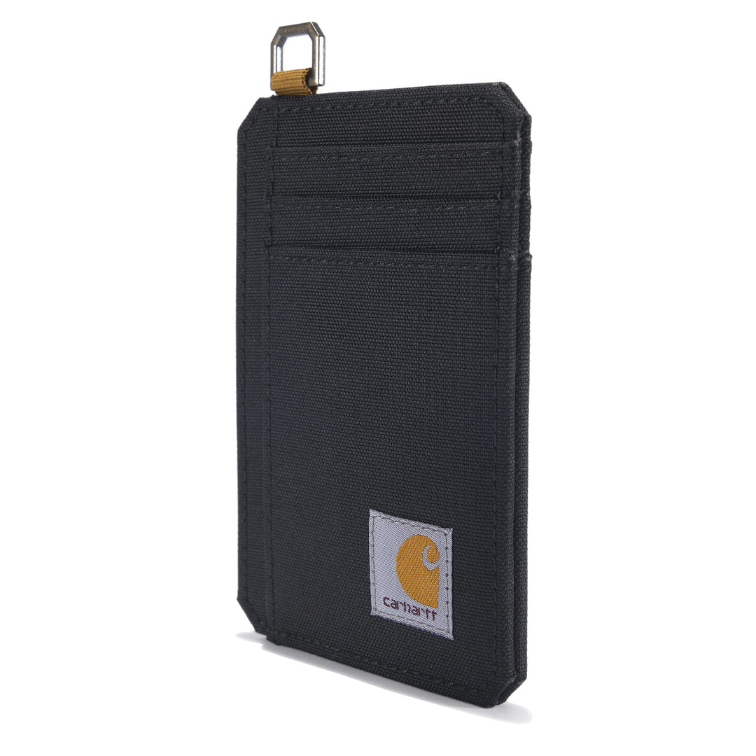 Carhartt Nylon Duck Front Pocket Wallet, Black