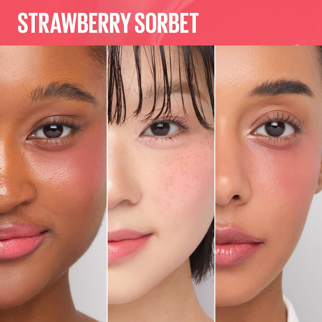 Kaja Cheek & Lip Dewy Bar, 02 Strawberry Sorbet