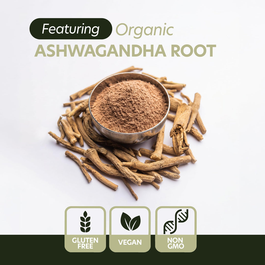 Purely Holistic Ashwagandha Capsules, 180 Count
