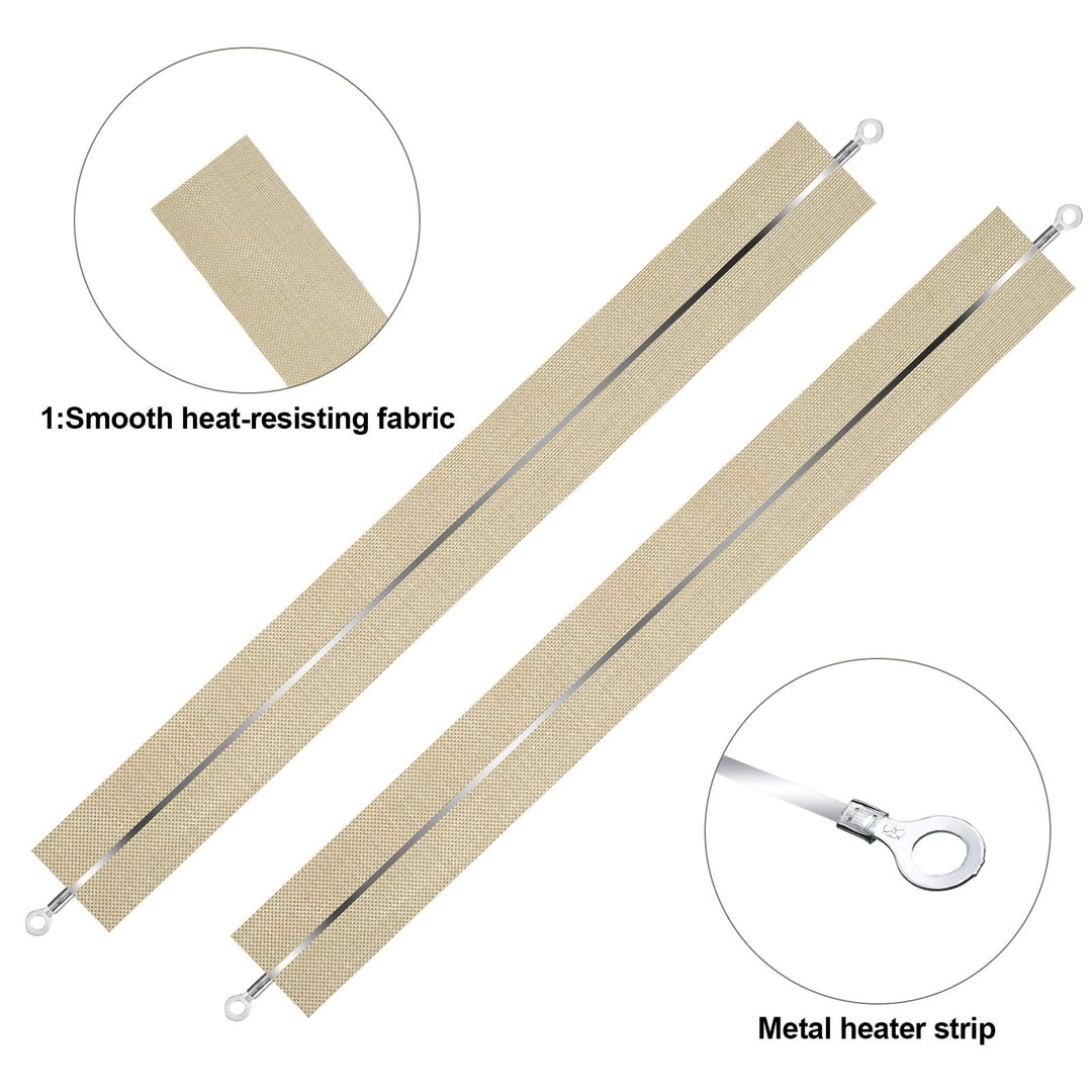 Honoson Impulse Sealer Replacement Heat Seal Strips, 16 Inch, 10 Count
